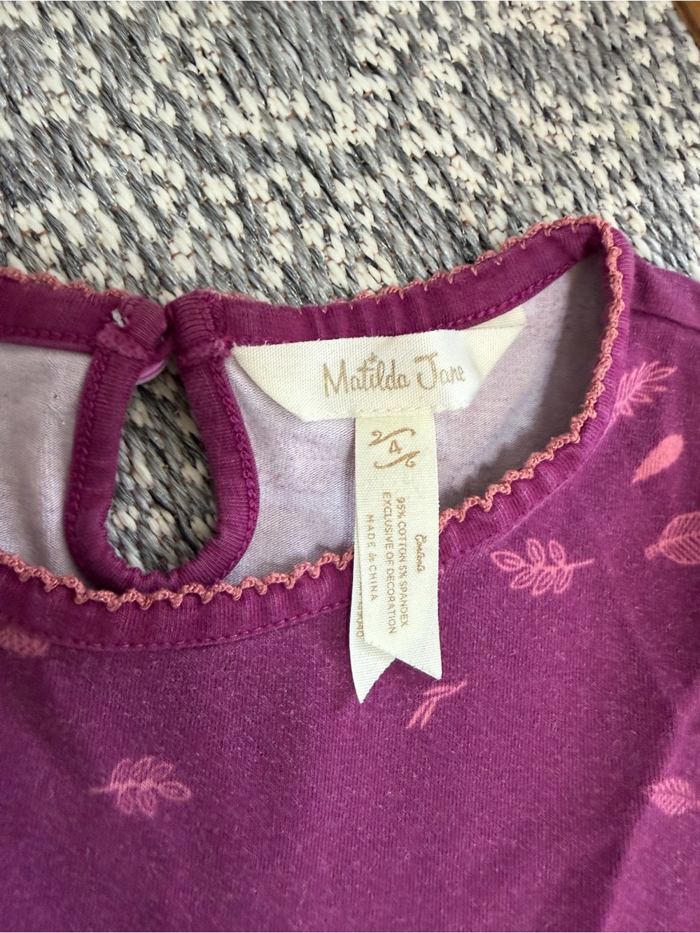 Matilda Jane Girls Choose your own path Apple Cider Dress Size 4 Autumn Fall - Picture 11 of 16